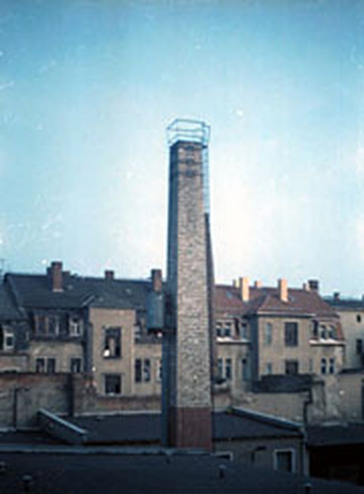 Hinterhof in der Neustadt 1991