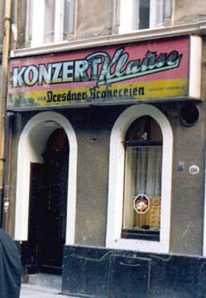 Konzertklause Anfang der 90er Konzertklause Anfang der 90er