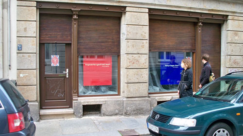 Für den Laden an der Lutherstraße wird Personal gesucht - anklicken zum Vergrößern.