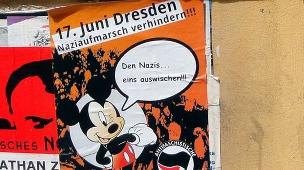 Nazi-Stopp-Demo startet am Albertplatz