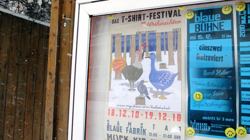 T-Shirt-Festival in der Blauen Fabrik